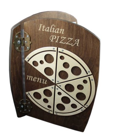 Holz Menu Italian Pizza